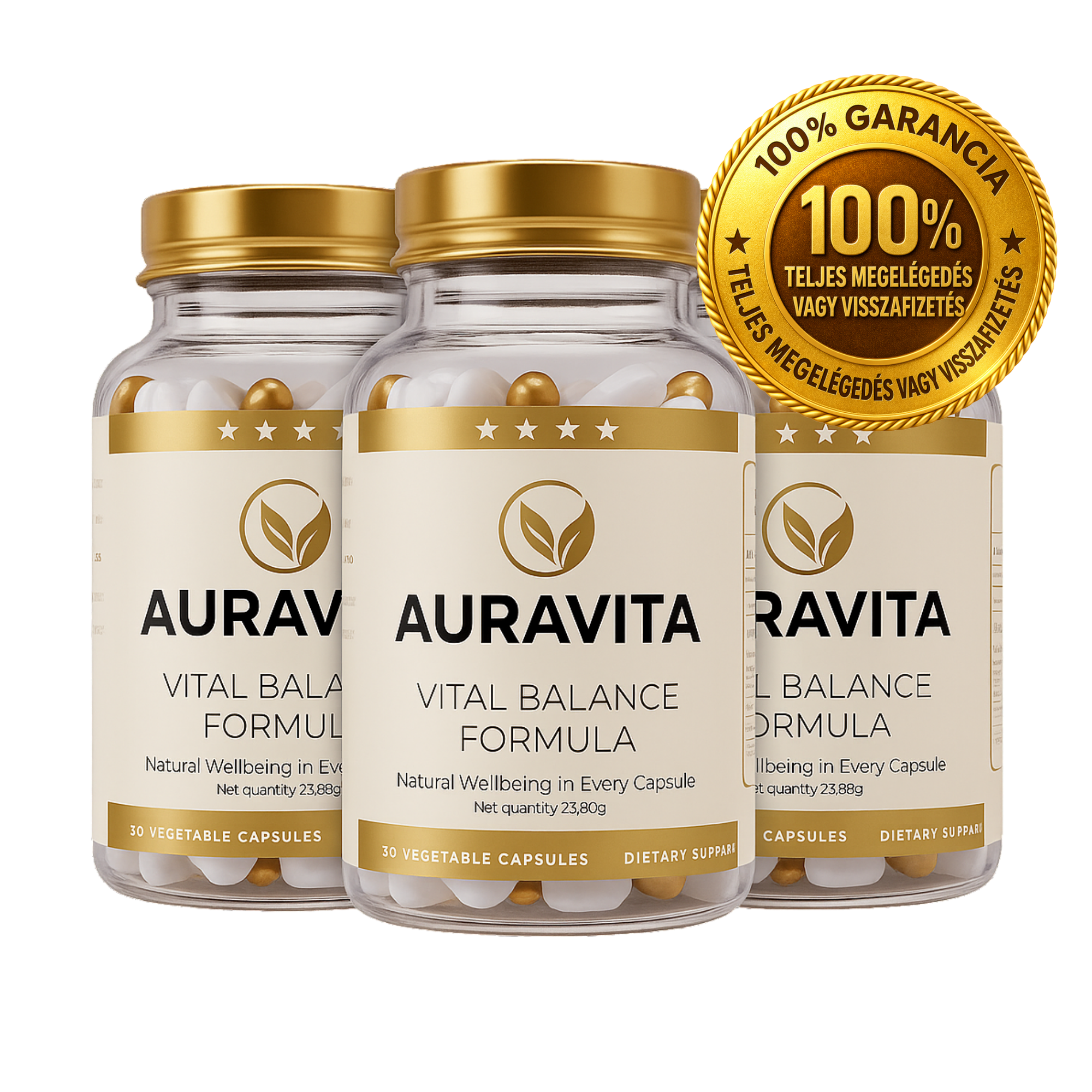 AURAVITA 3 üveg